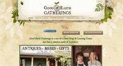 Desktop Screenshot of goodearthgatherings.com